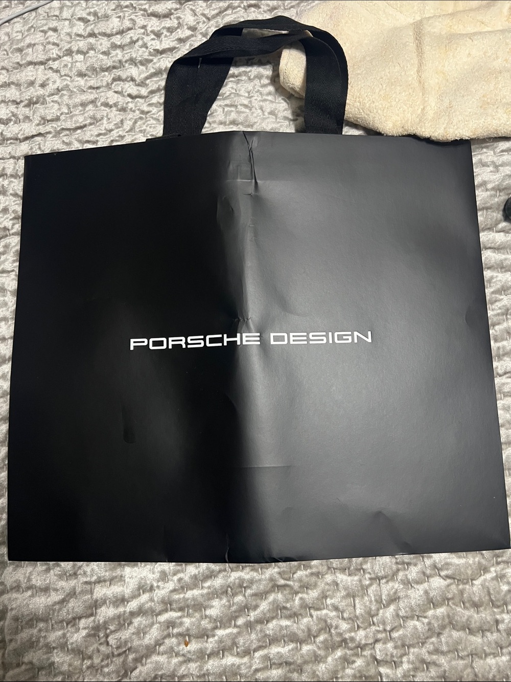 Porsche Design Black Shopper Tote